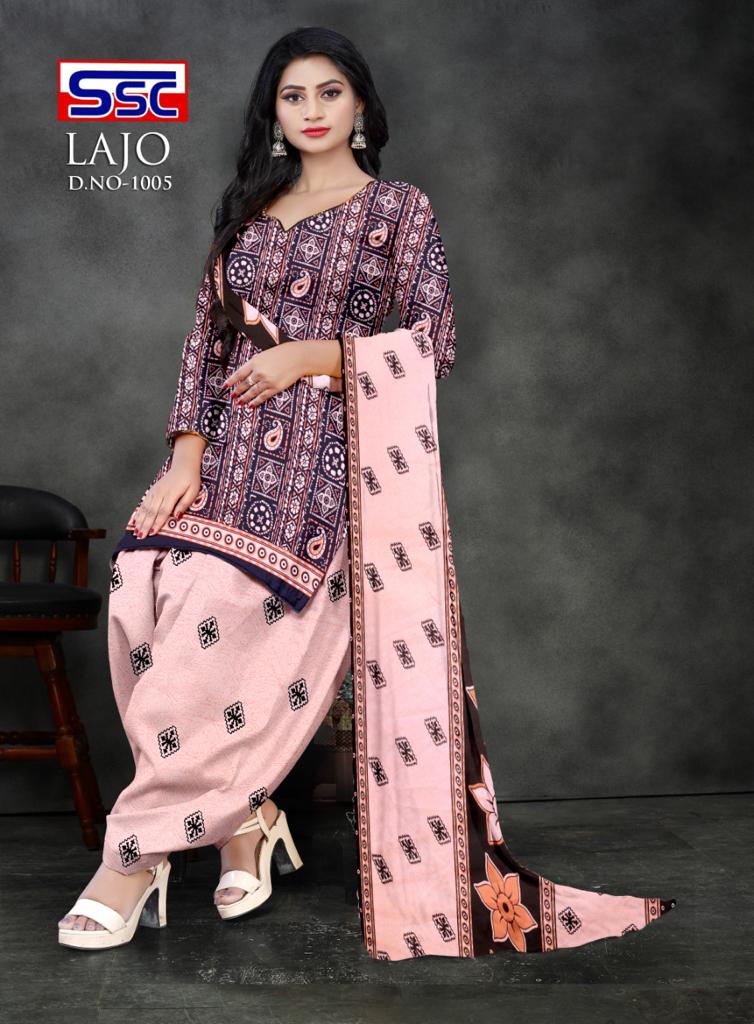 Ssc Lajo 33 American Printed Regular Wear Dress material Catalog
